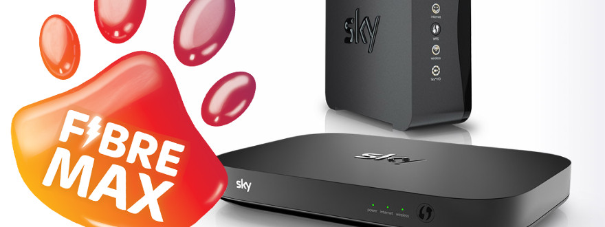 Get cash back, free cancellation if Sky Fibre falls below 55Mbps