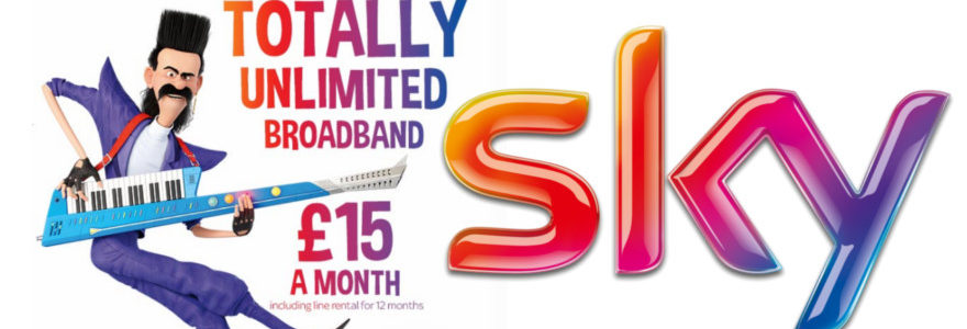 Mega Sky broadband price drop to £15/month