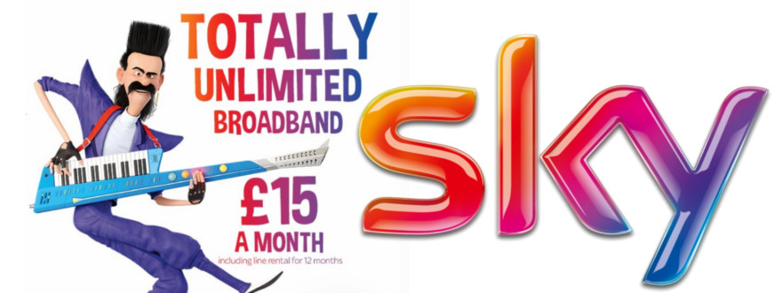 Mega price drop on Sky Broadband Unlimited to £15/month