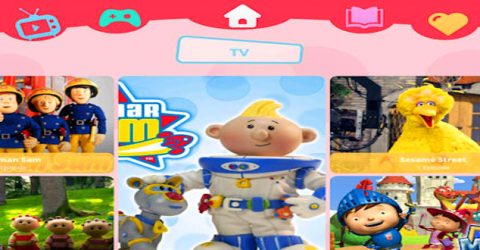 Virgin Kids TV app ad-free fun for 3-7 year olds