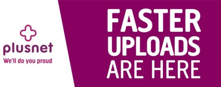 Plusnet upload speed boosted to 9.5Mbps