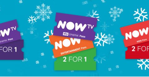 NowTV deals: 2 for 1 on Entertainment, Sky Cinema, Kids Pass