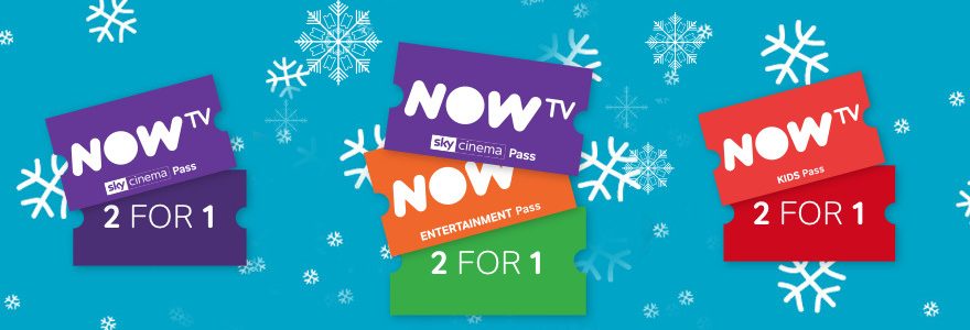 Double deals on NowTV Entertainment, Sky, Kids passes