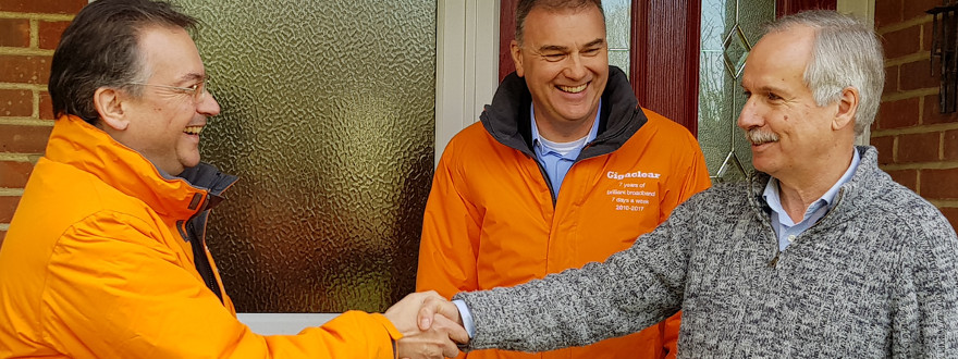 Gigaclear full fibre reaches 15,000th customer