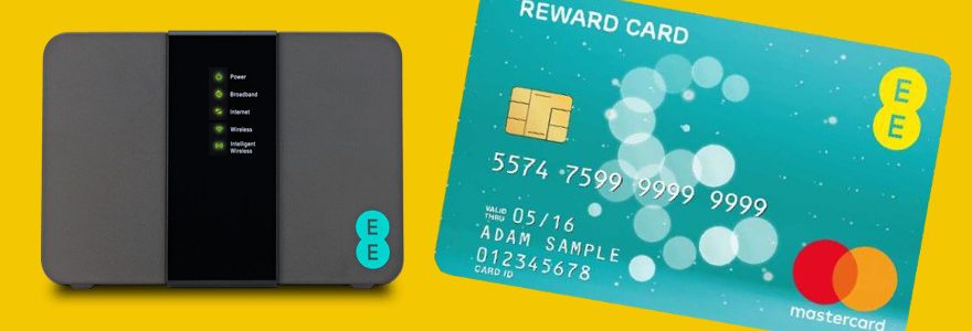 EE fibre deals and TV offer £75 Reward Cards