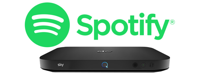 Sky Q box adds Spotify
