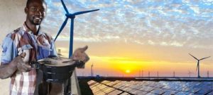 wind turbines, solar and efficient technologies