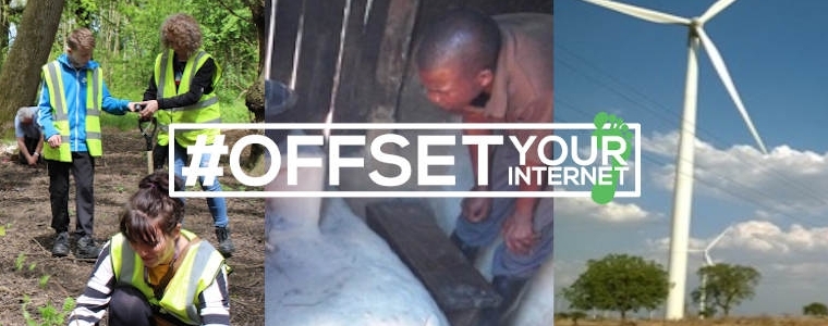#OffsetYourInternet is here to save the planet