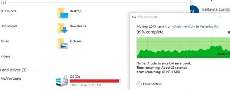 What to do if you run out of device storage